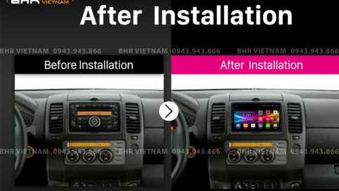 Màn hình DVD Android xe Nissan Navara 2010 - 2015 | Zestech Z500